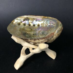 Small abalone shell. 4”5”.